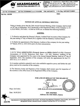  Notice of Annual General Meeting